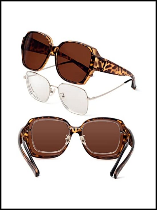 Polarized Fit Over Glasses Sunglasses - Over Prescription Glasses main image 6